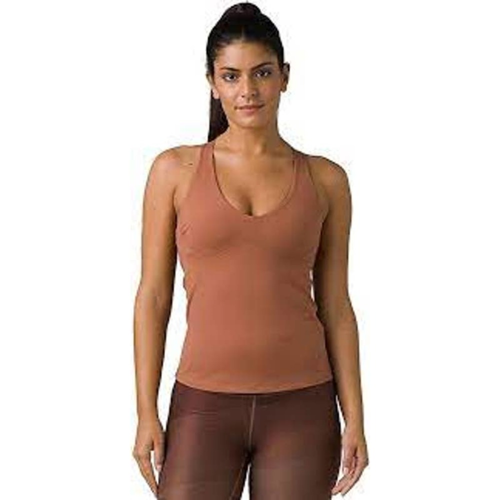 PrAna NWT Layna Bra Tank Terracotta Rust Size Medium